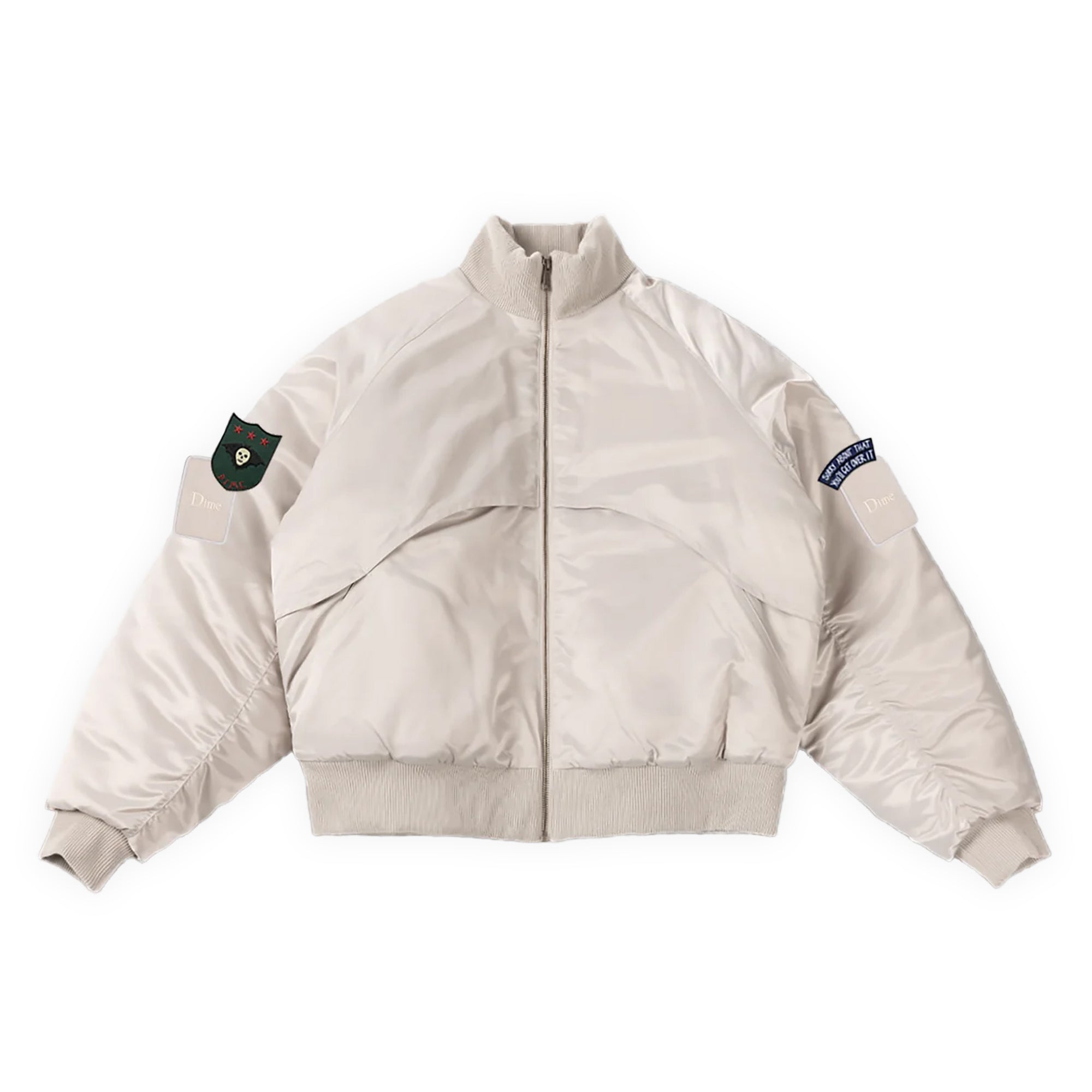 Dime Utility Bomber Jacket - Pearl