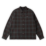 Dime Premium Flannel Shirt - Bordeaux