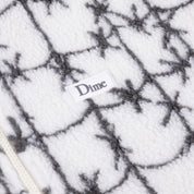 Dime Polar Fleece Sherpa Zip - White