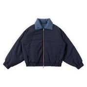 Dime Reversible Bomber Jacket - Olive
