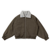 Dime Reversible Bomber Jacket - Navy