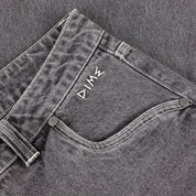Dime Baggy Wink Denim Pants - Faded Black