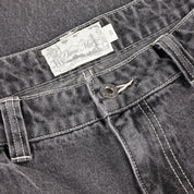 Dime Baggy Wink Denim Pants - Faded Black