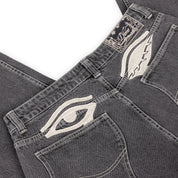 Dime Baggy Wink Denim Pants - Faded Black
