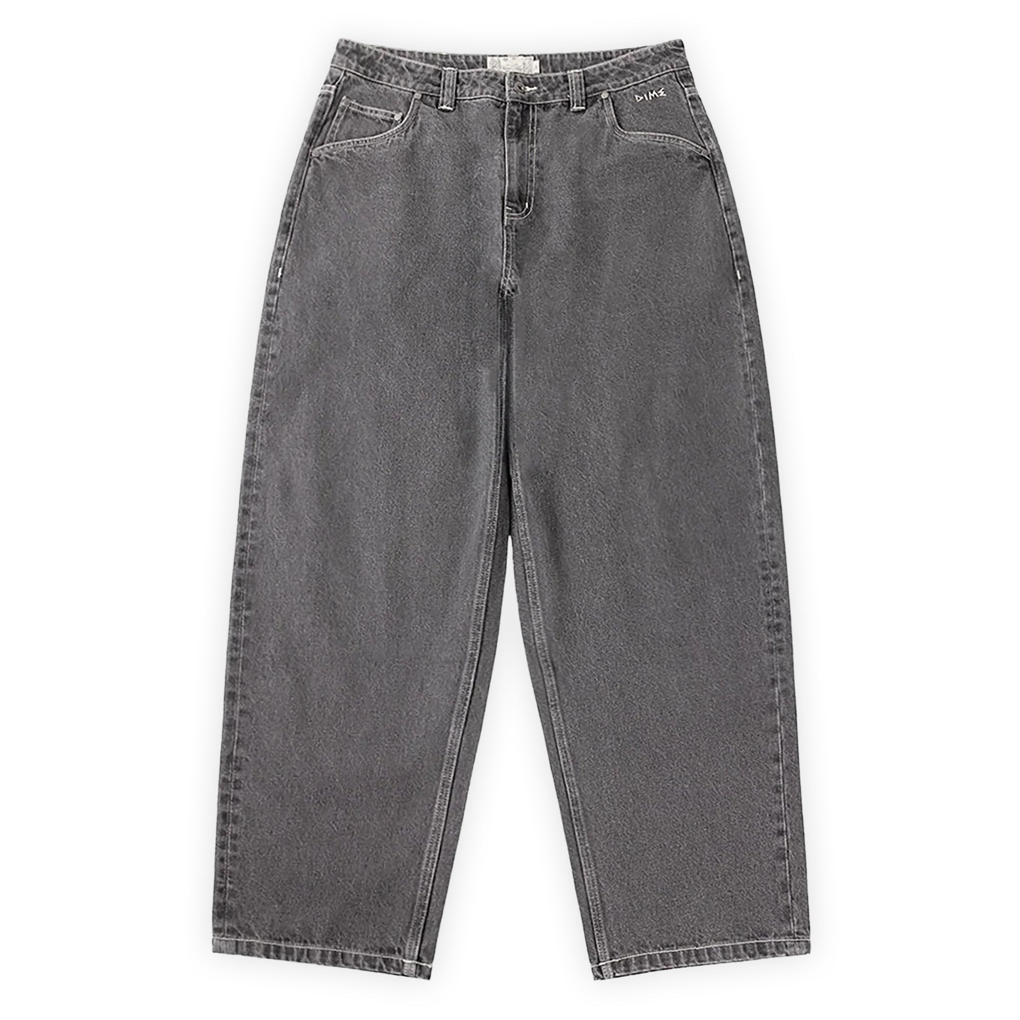 Dime Baggy Wink Denim Pants - Faded Black