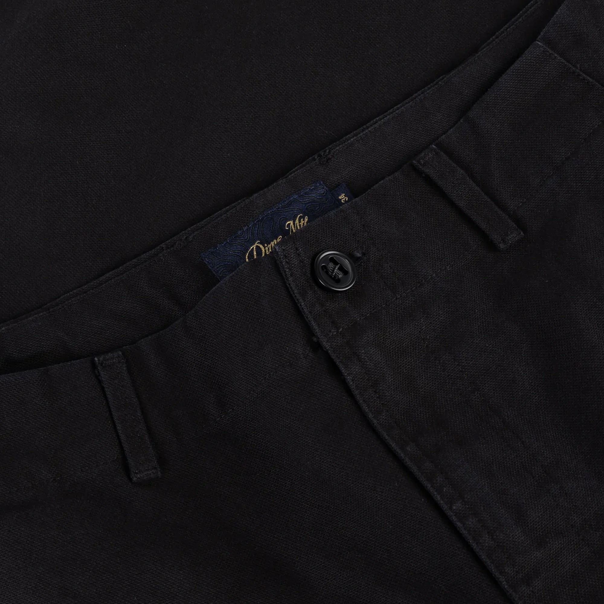 Dime Relaxed Cargo Pants - Black