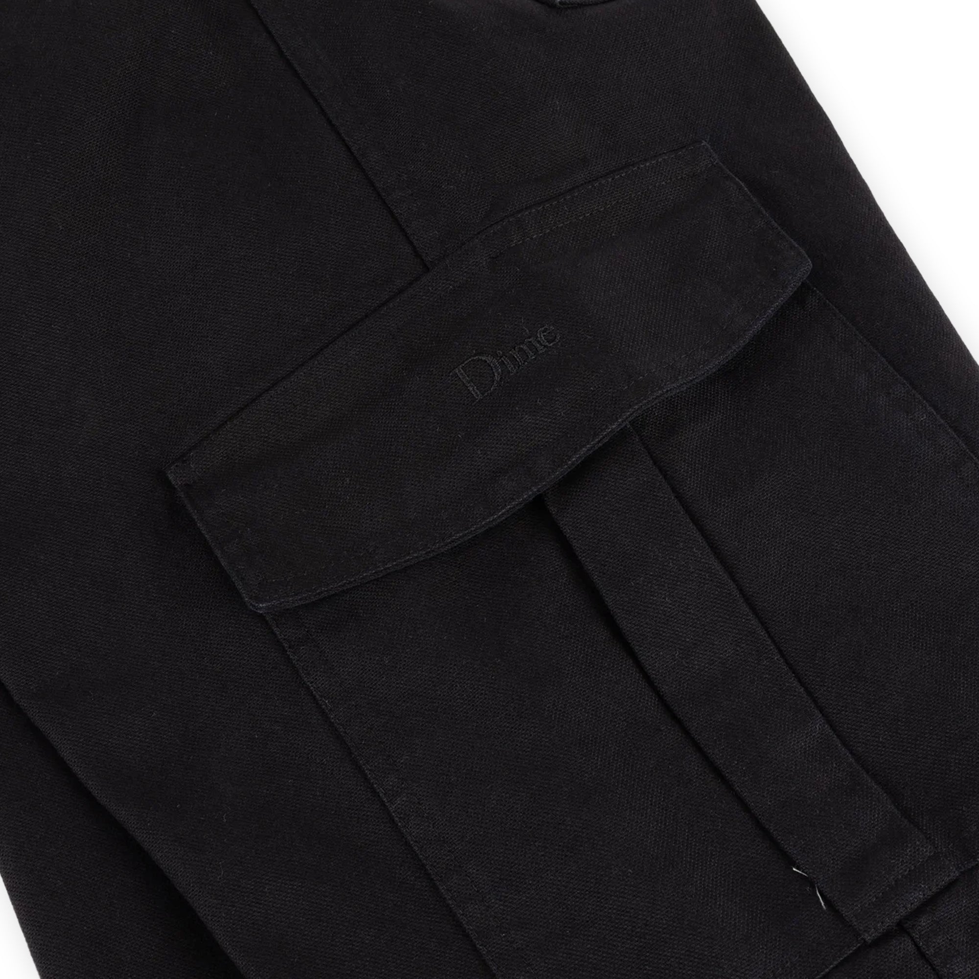 Dime Relaxed Cargo Pants - Black