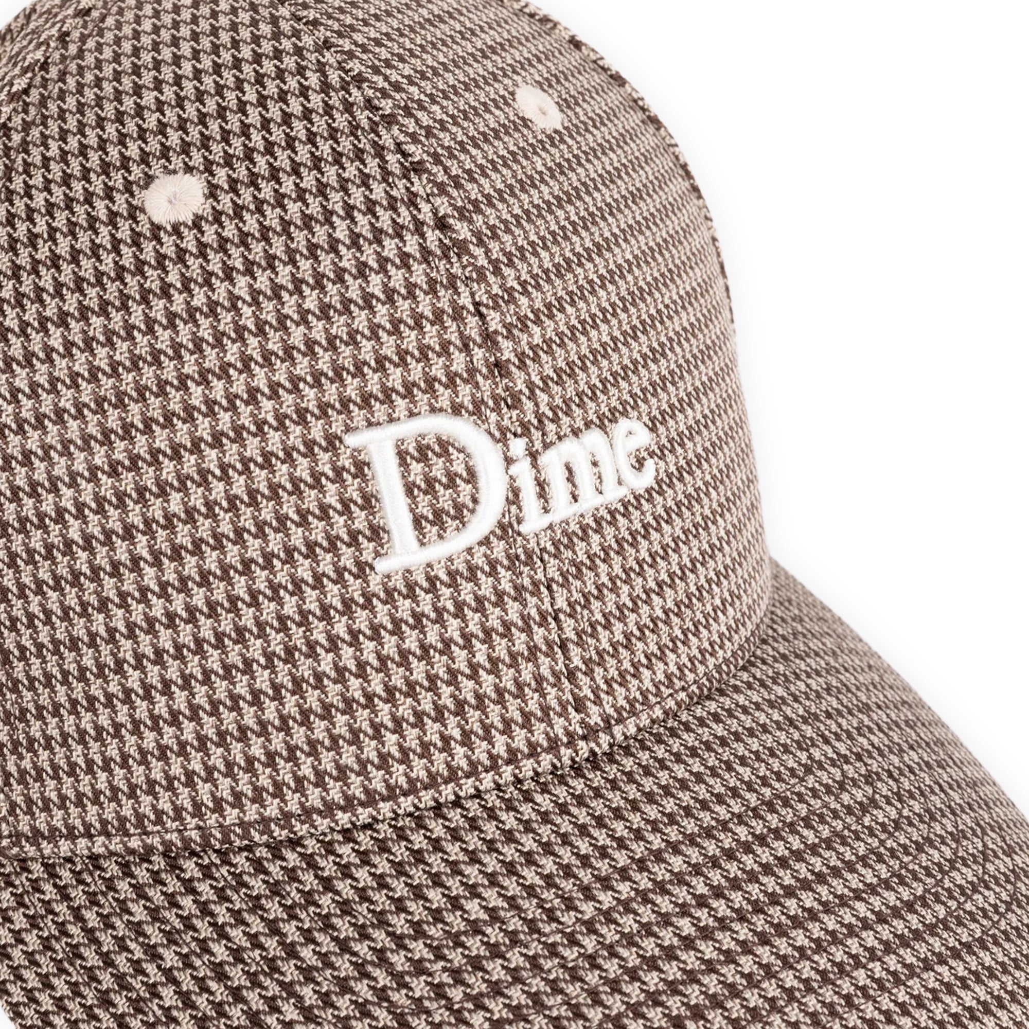 Dime Classic Houndstooth Low Pro Cap - Camel