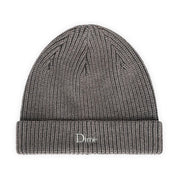 Dime Rib Fold Beanie - Dark Gray