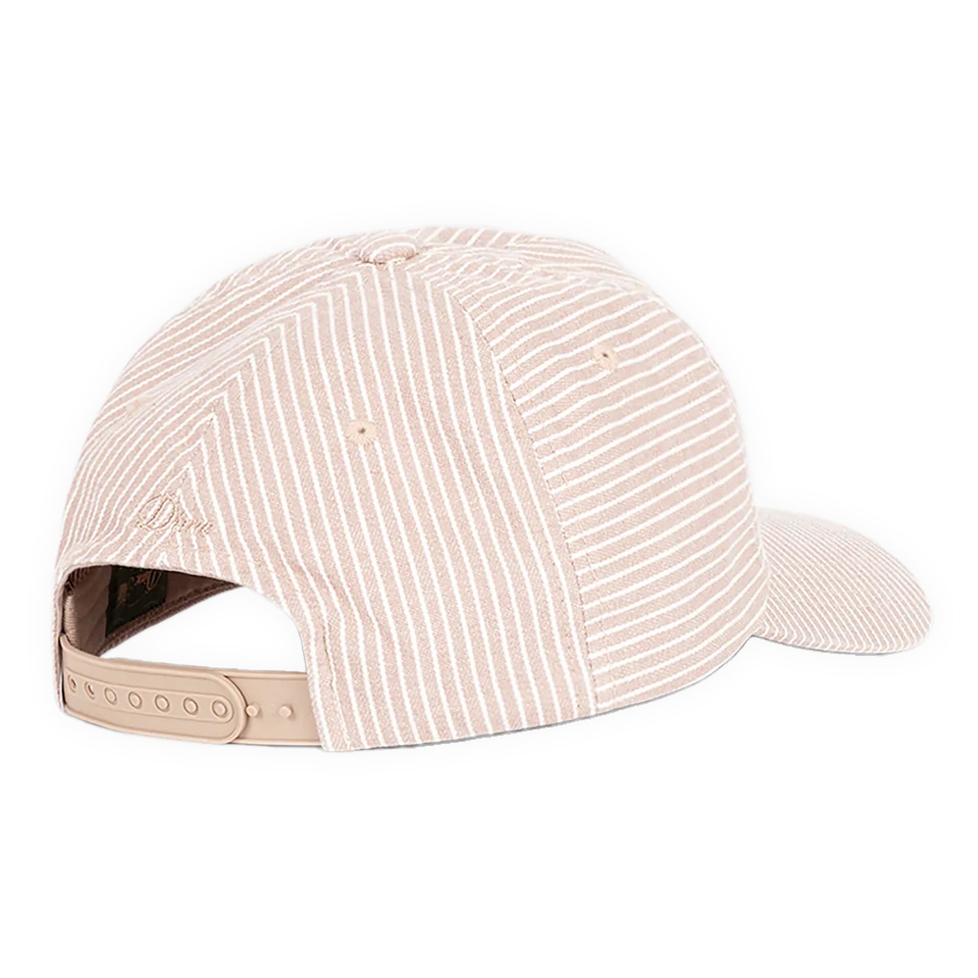 Dime Striped Worker Cap - Camel