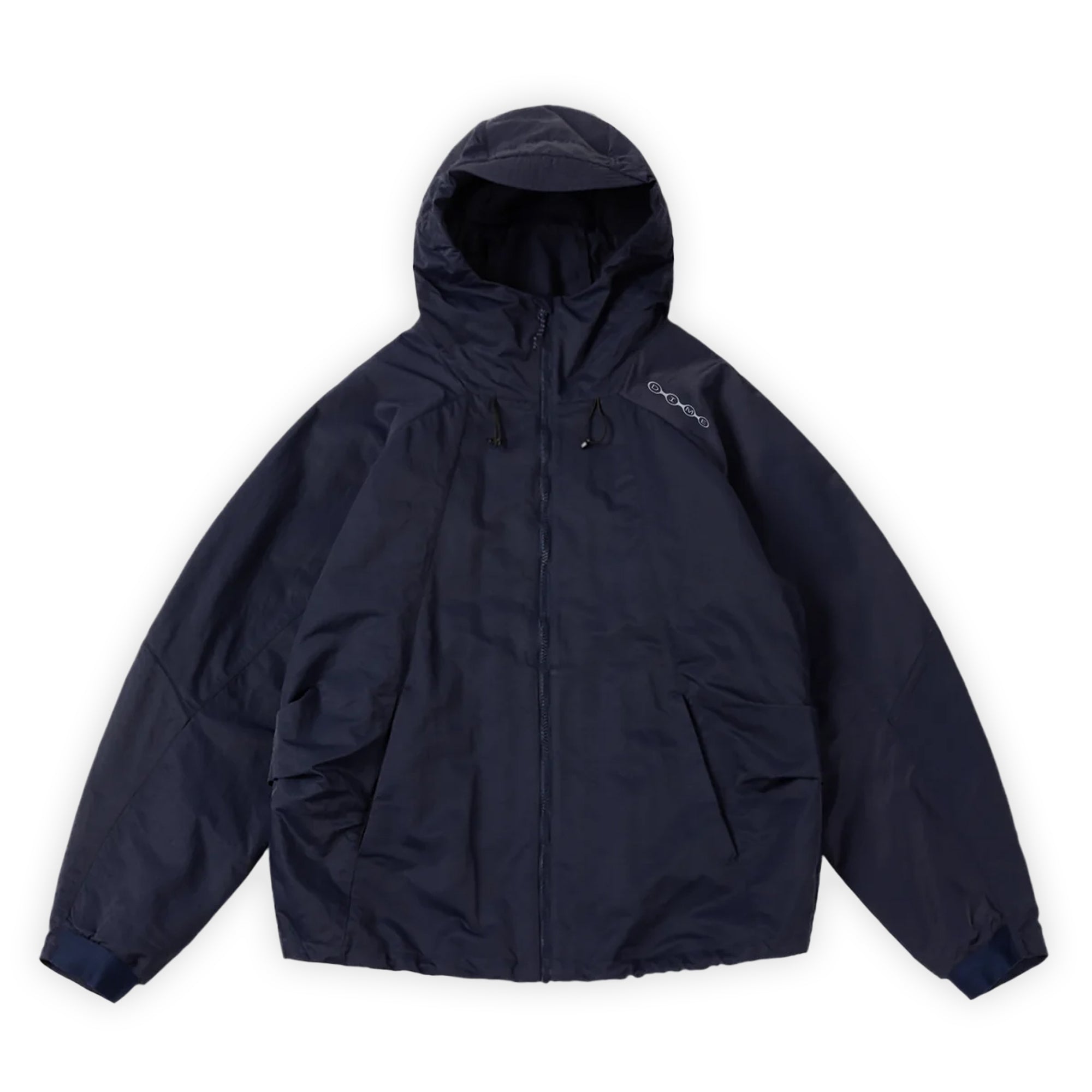 Dime Crinkled Tech Windbreaker - Dark Navy
