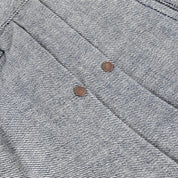 Dime Pleated Baggy Denim Shorts - Reversed Indigo