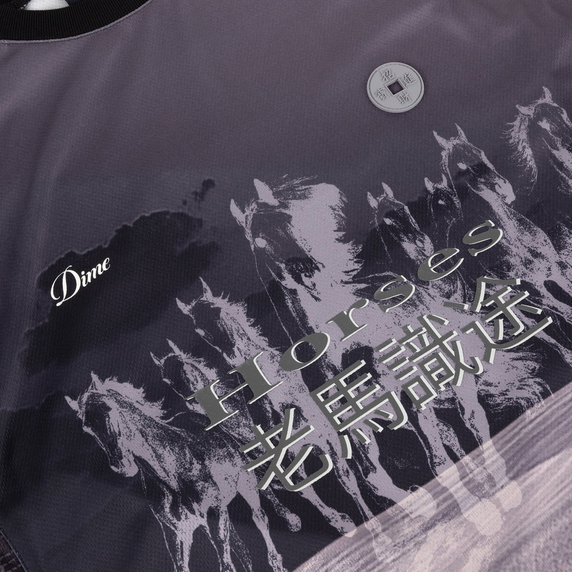 Dime Year Of The Horse Jersey - Black