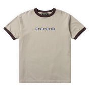 Dime Space Ringer T-Shirt - Sage