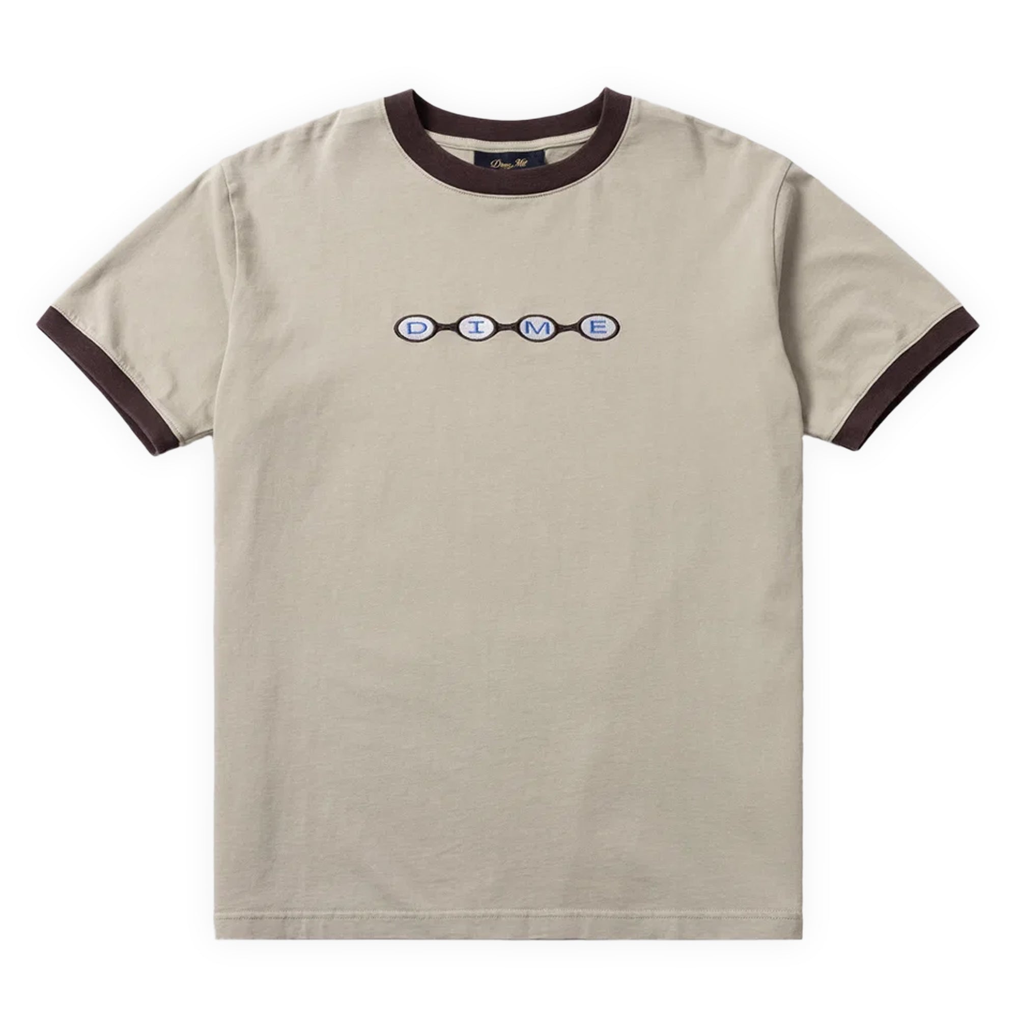 Dime Space Ringer T-Shirt - Sage