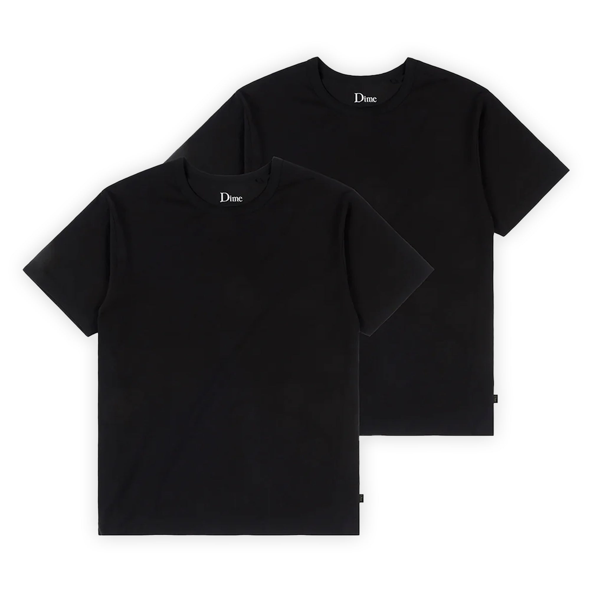 Dime Two Pack Basics T-Shirts - Black