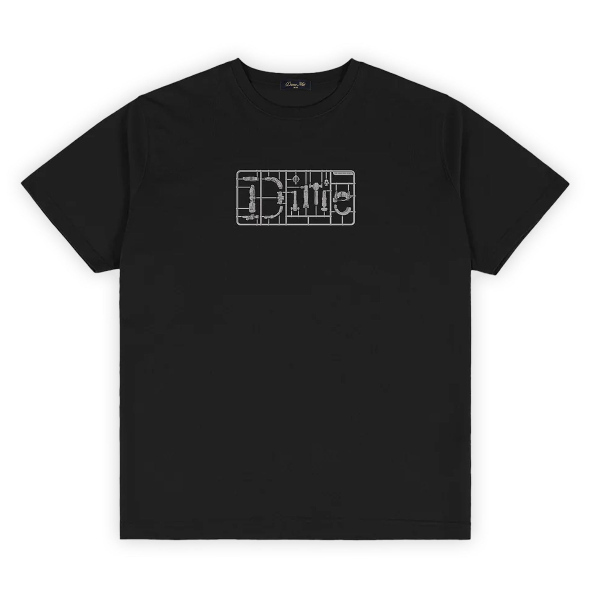 Dime Classic Plastic T-Shirt - Black