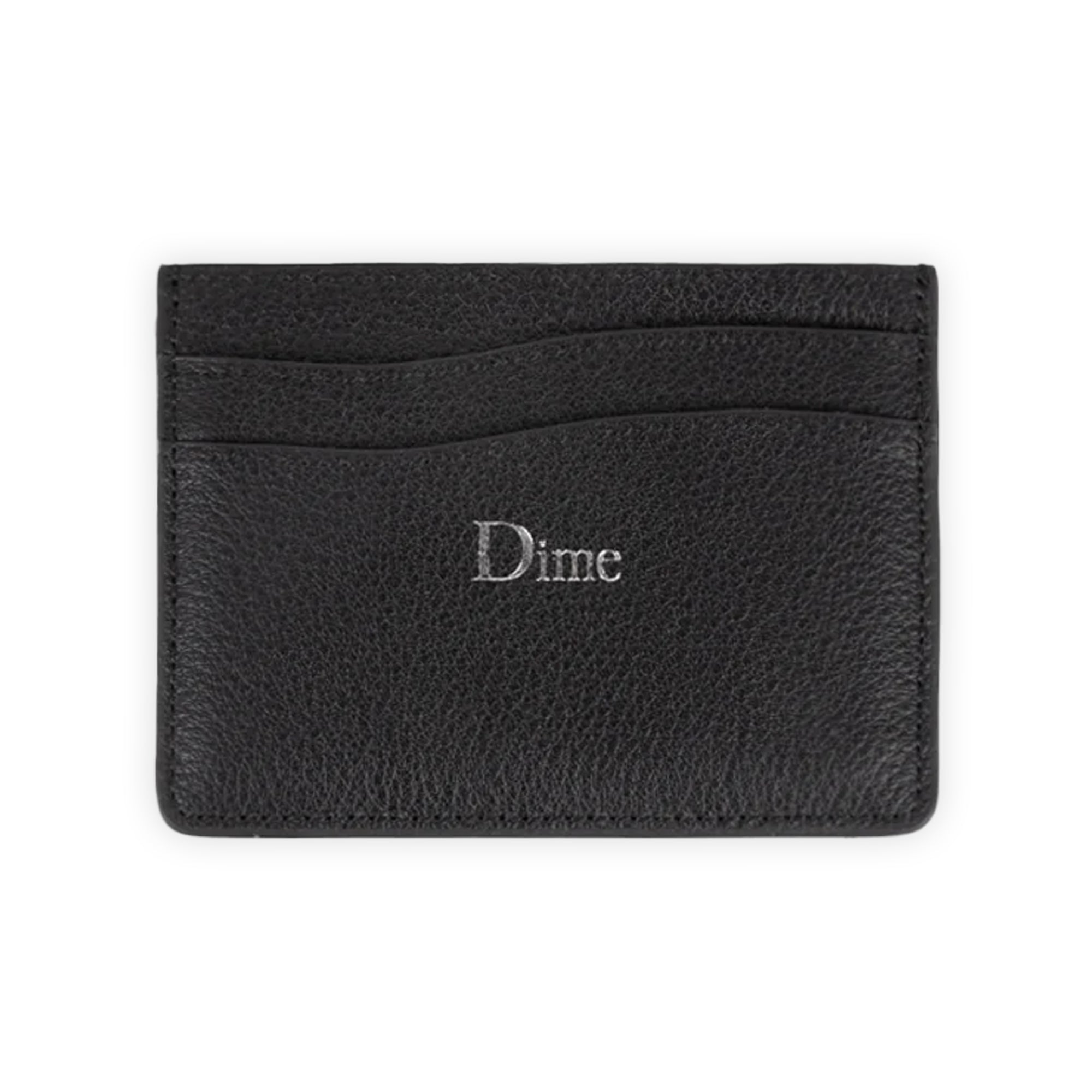 Dime Classic Leather Cardholder - Black