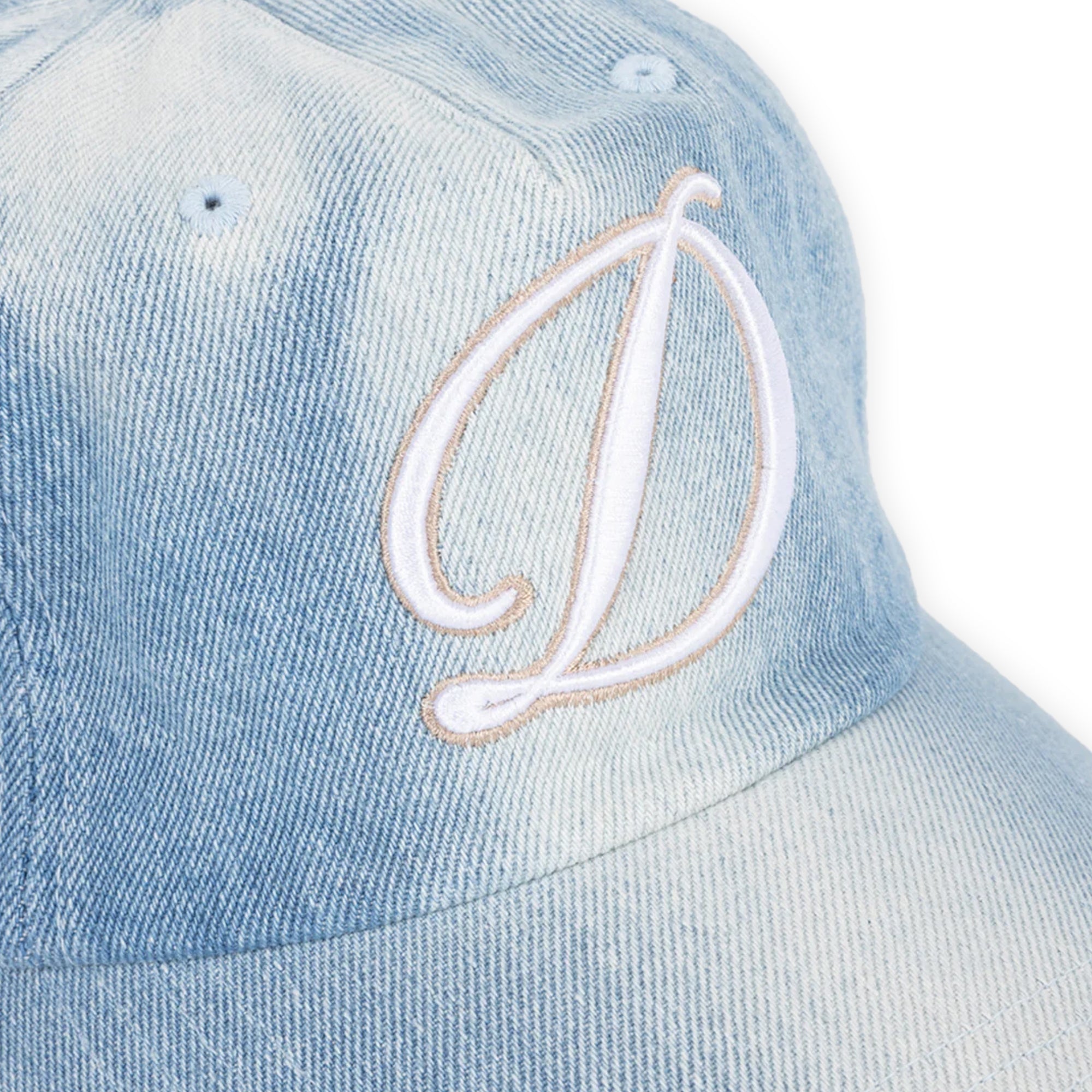 Dime Cursive Denim Worker Cap - Blue Washed