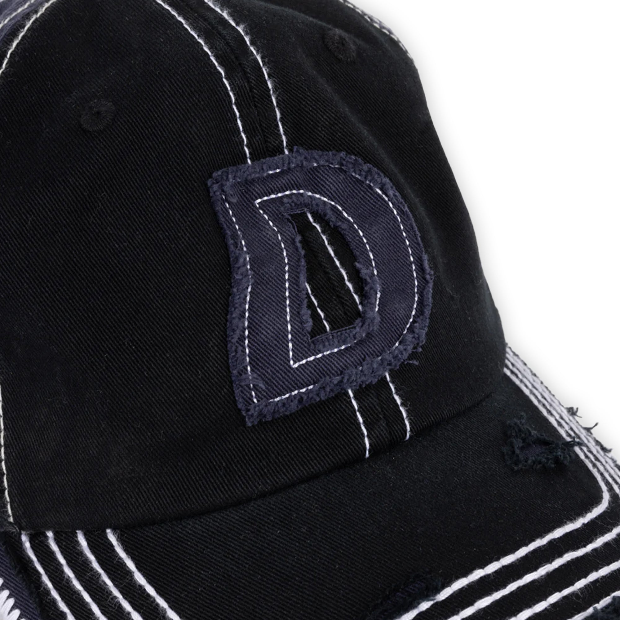 Dime Wavy D Low Pro Cap - Black