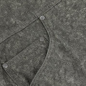 Dime Hooded Denim Jacket - Electric Charcoal
