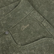 Dime Classic Denim Shorts - Electric Green