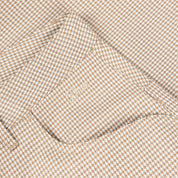 Dime Baggy Houndstooth Shorts - Beige