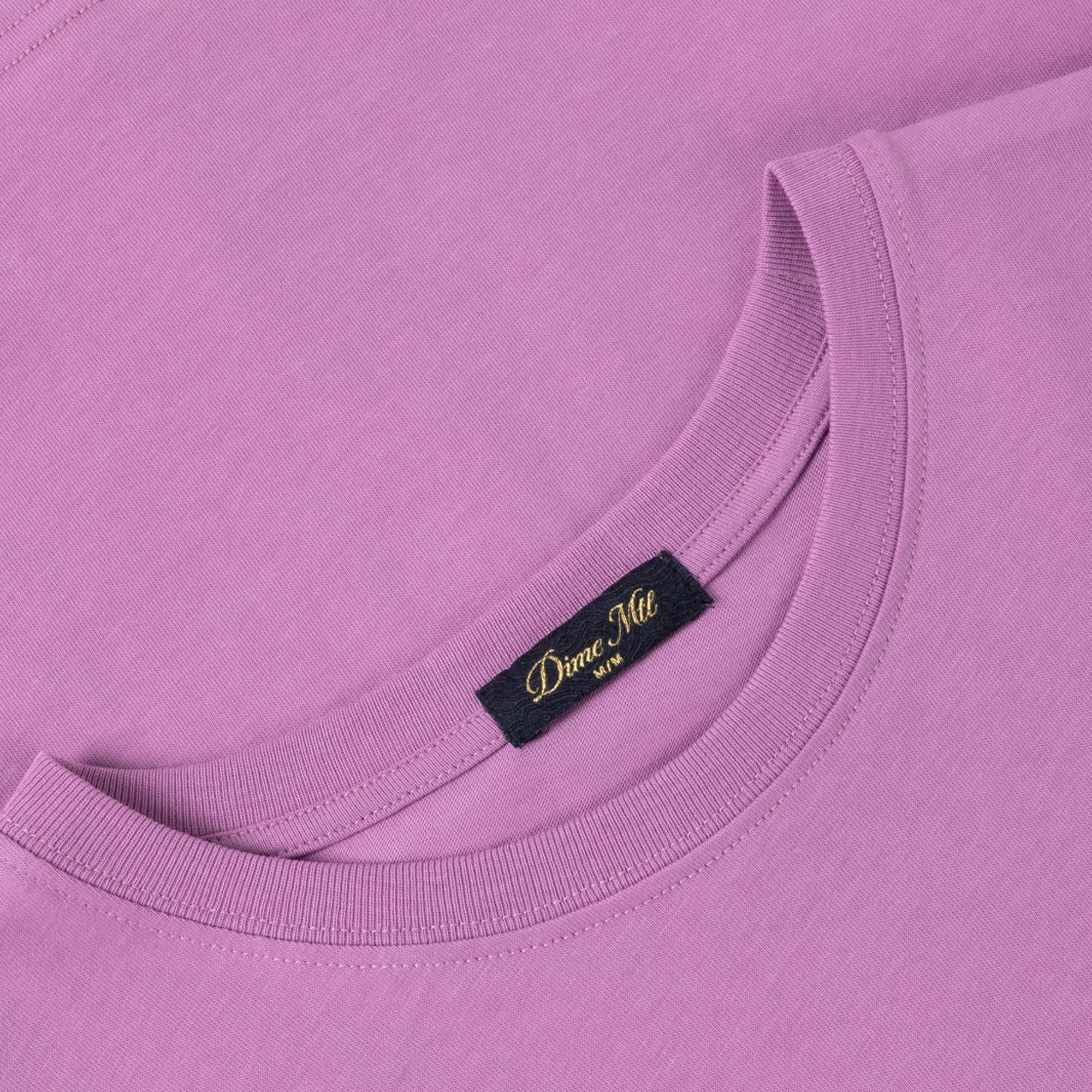 Dime Cursive Paper Cut T-Shirt - Lilac