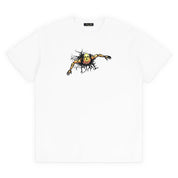 Dime Crashed T-Shirt - White