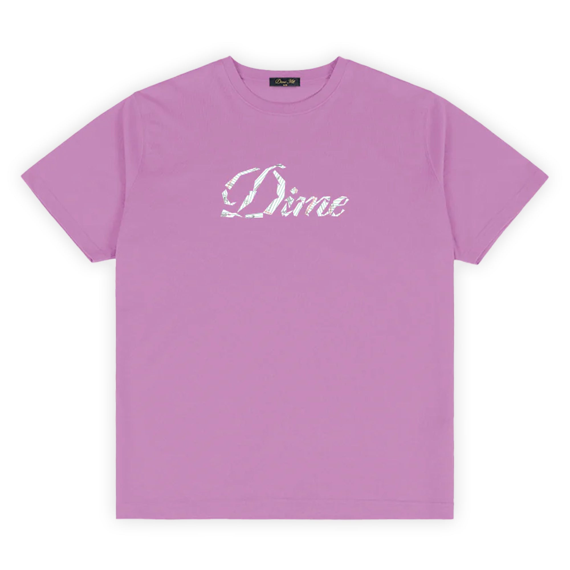 Dime Cursive Paper Cut T-Shirt - Lilac