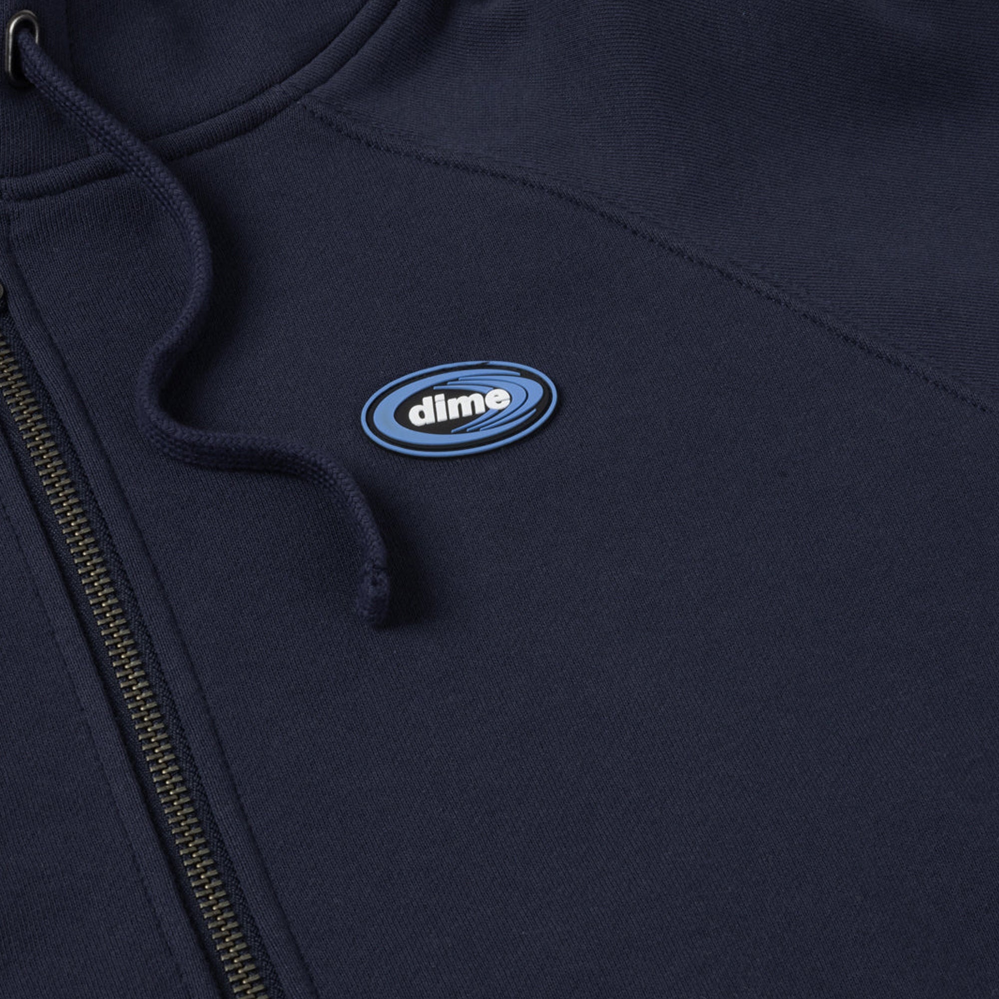 Dime Marathon Zip Hoodie - Navy