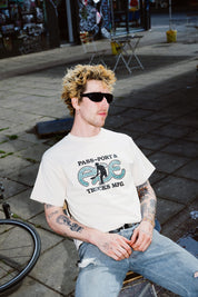 Pass~Port & Ace Trucks MFG Hammertone Tee - Natural