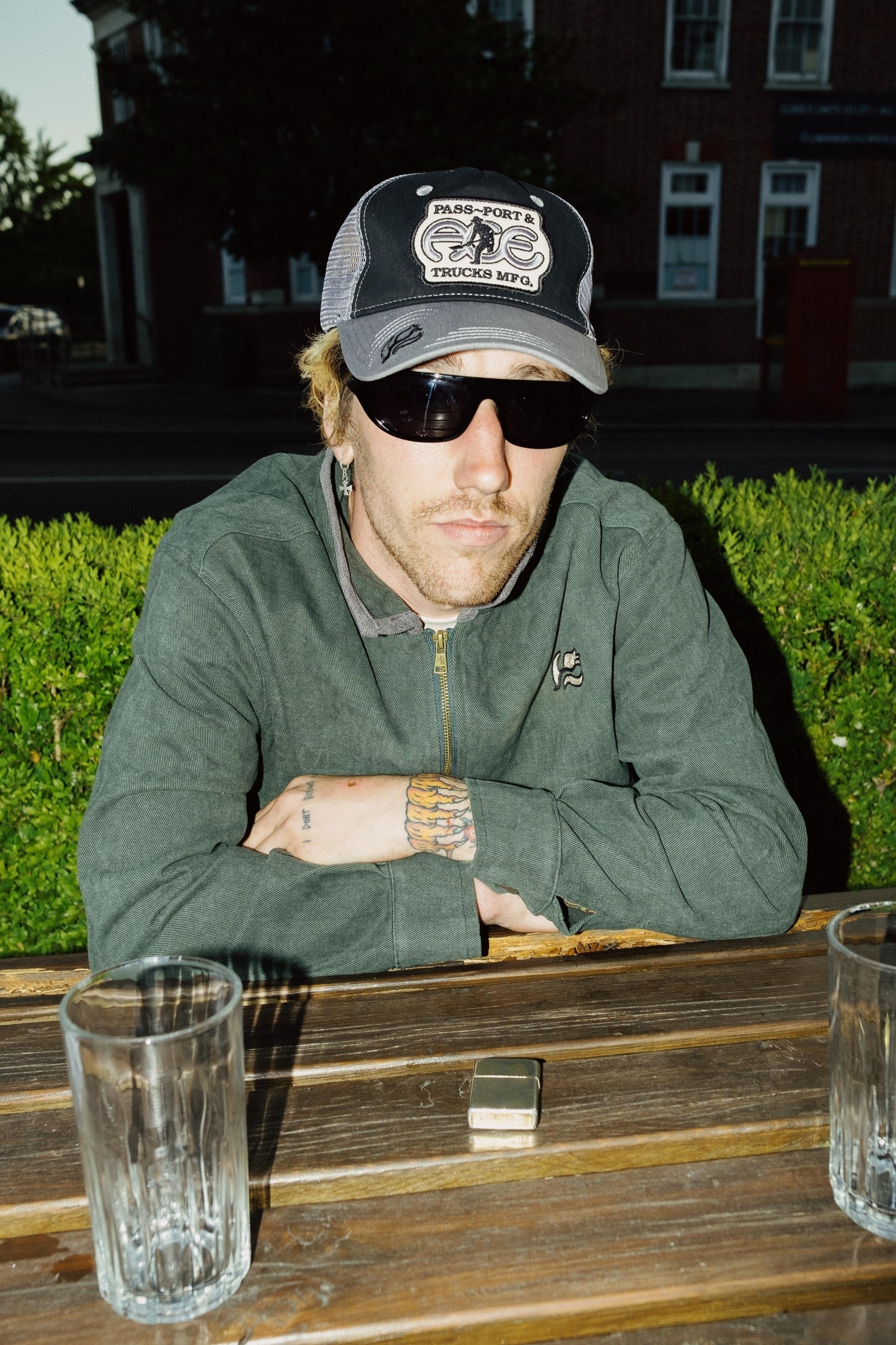 Pass~Port & Ace Trucks MFG Ace Movers Jacket - Green