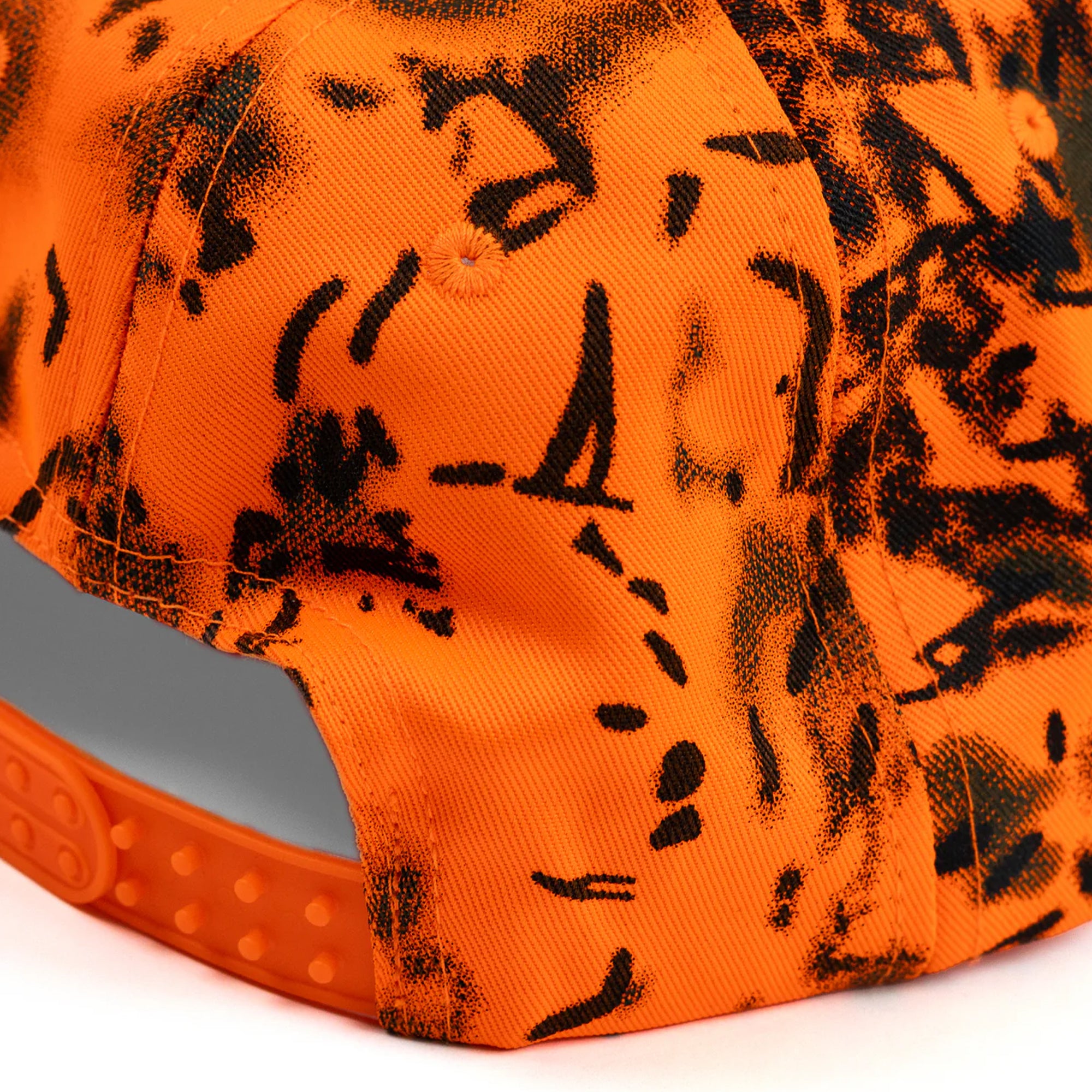 Dungeon Logo Cap - Orange Forest Camo
