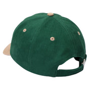 Dungeon Brushed Cotton Logo Cap - Green / Taupe