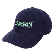 Dungeon Cord Cap Embroidered - Navy / Electric Green