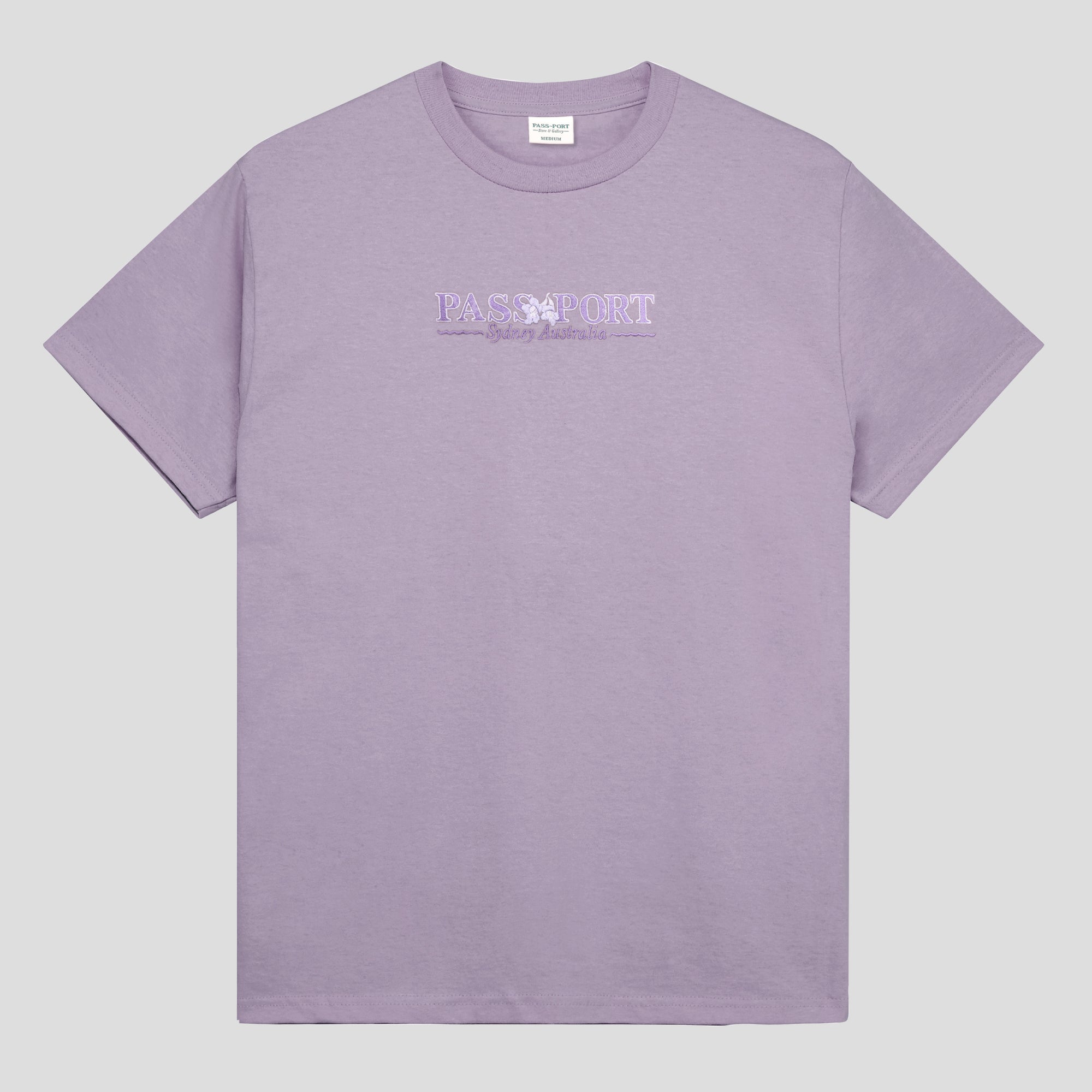 Pre-Order Pass~Port Jacaranda Tee - Dusty Lilac