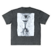Dancer Waterfall Tee - Washed Black