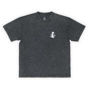 Dancer Waterfall Tee - Washed Black