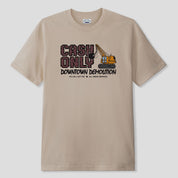 Cash Only Demolition Tee - Sand