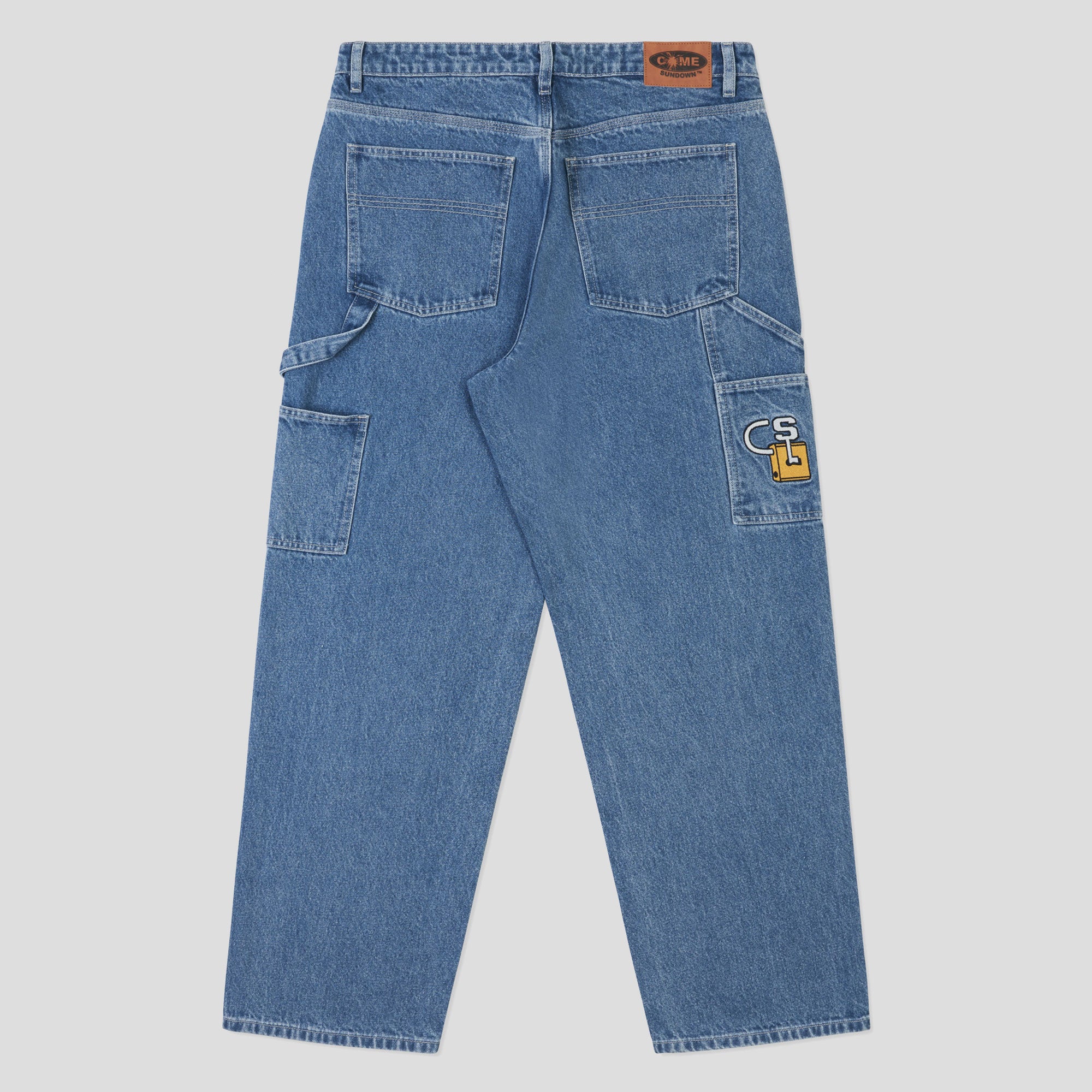 Come Sundown Lock Denim Jean - Washed Blue