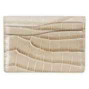 Dime Croc Cardholder - Tan