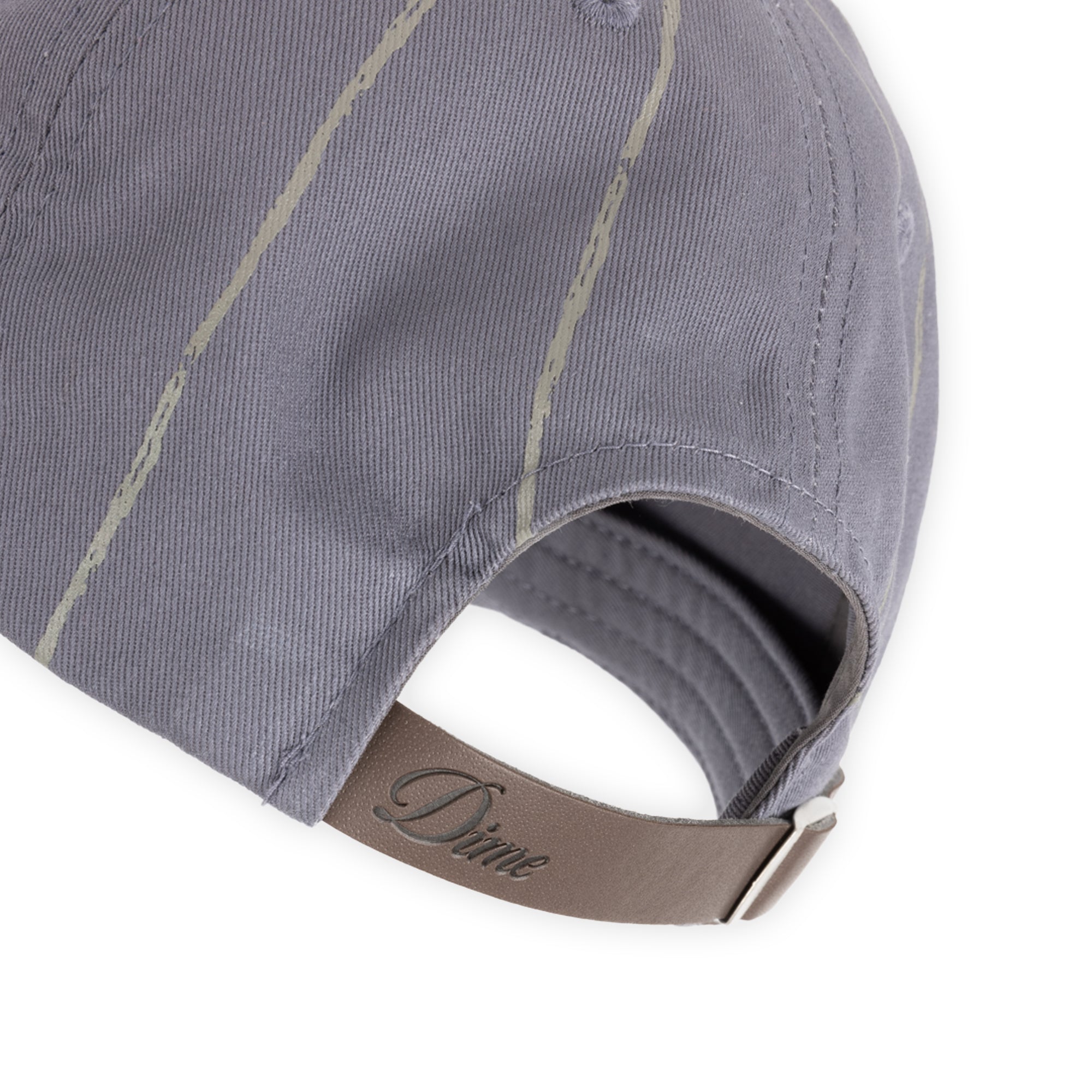Dime Pinstriped Worker Cap - Gray