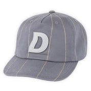 Dime Pinstriped Worker Cap - Gray