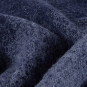 Dime Mohair Double Zip Knit - Midnight Blue