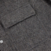 Dime Wool Overshirt - Silver