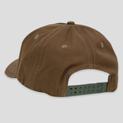 Frog Skateboards Dino Logo 5-Panel Cap - Olive