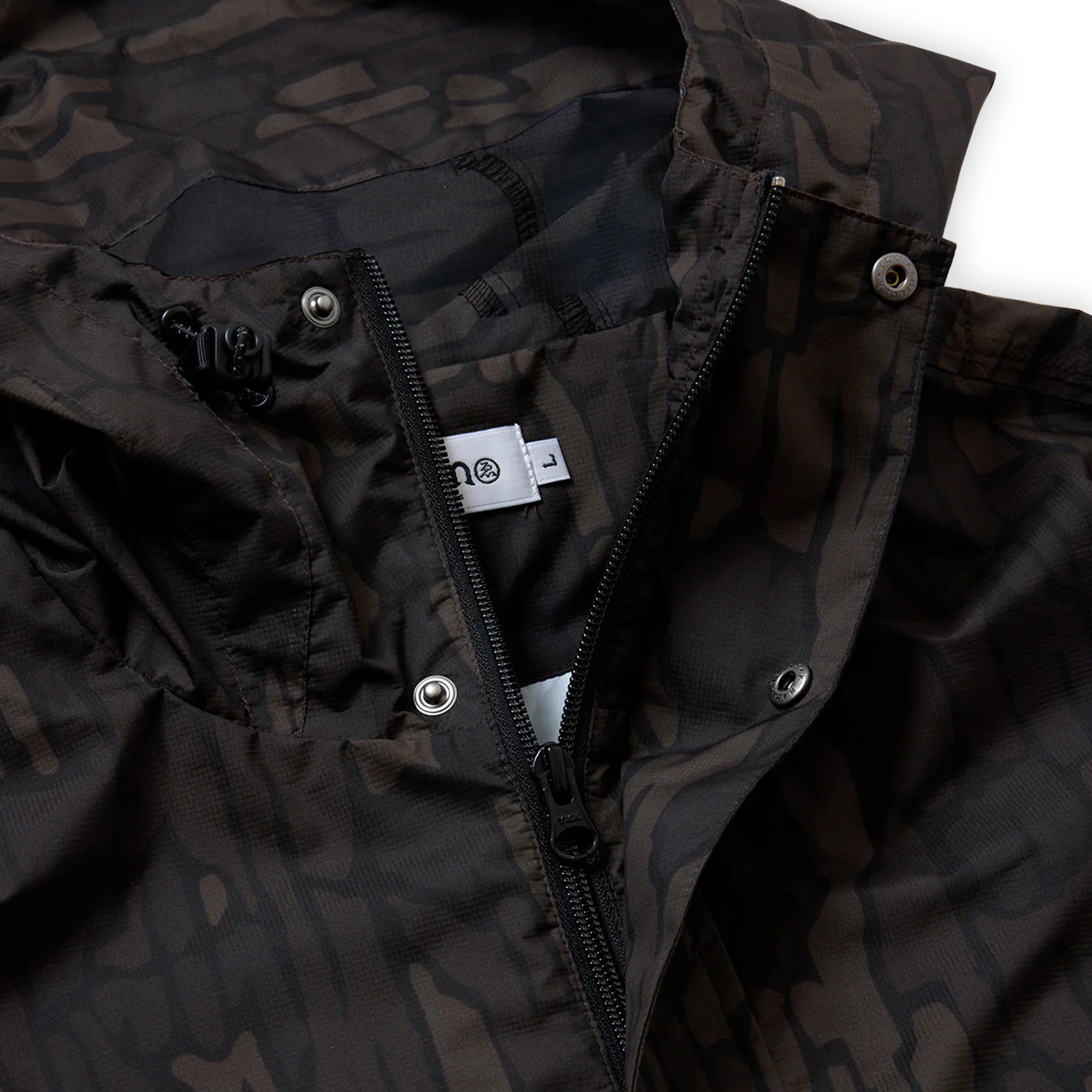 Evisen Tree Camo Mountain Jacket - Black
