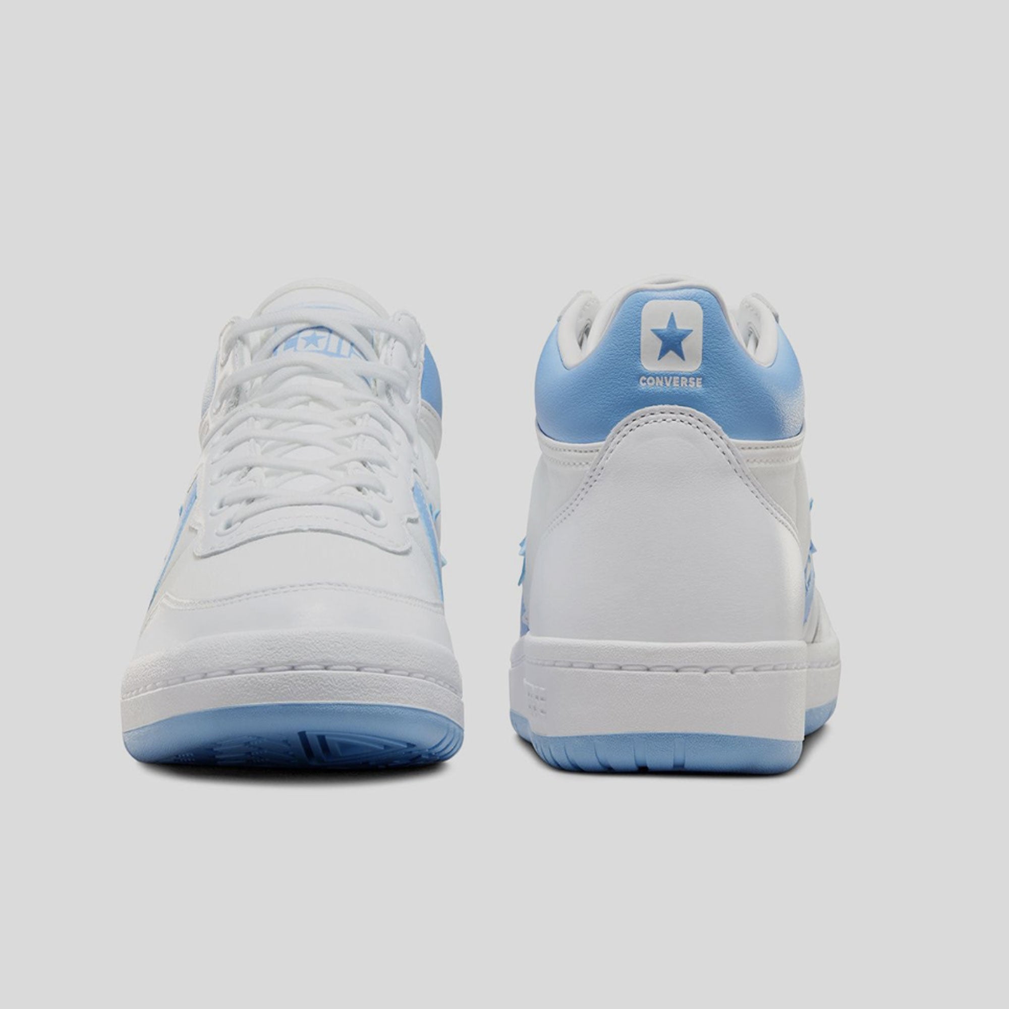 Converse Cons Fastbreak Pro Mid - White / Light Blue