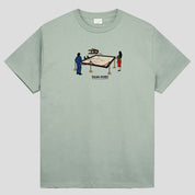 Pass~Port Store & Gallery Exclusive Art Handler Tee - Stonewash Green